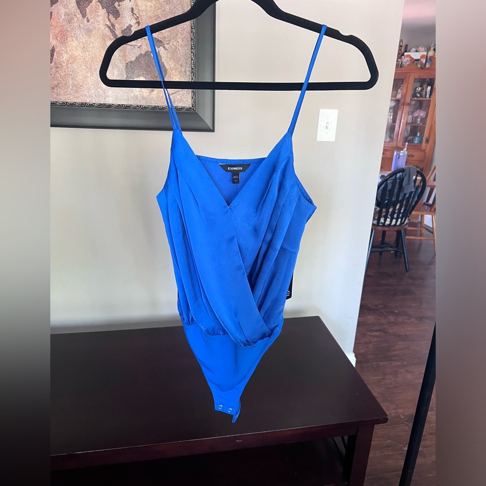 Express Satin bodysuit. Size XS.
